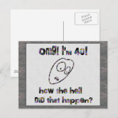 オグ！私は40歳 ポストカード (正面/裏面)