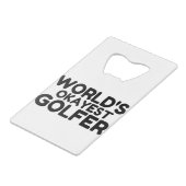 オケイストゴルファー クレジットカード栓抜き (裏面アングル)