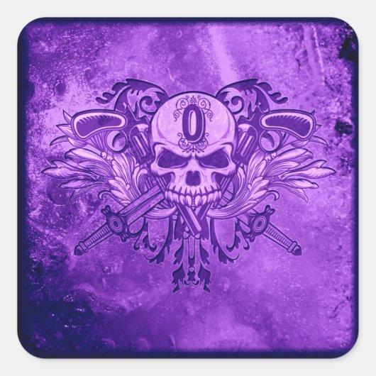 オケインのロゴシール スクエアシール (正面)