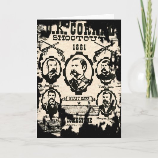 オケイ・コラール銃撃事件 カード (正面)