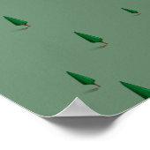 オケエコービー湖フロリダの地図。 ポスター (角)