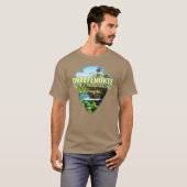 オケフェノキー原野のヤマアラシ Tシャツ (正面フル)