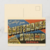 オケフェノキー湿原GA ポストカード (正面/裏面)