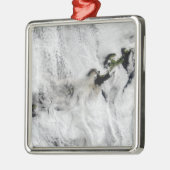 オコク火山のプルーム,アリューシャン諸島2 メタルオーナメント (左)