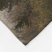 オコナルフティバレーオーバービュー |ノースカロライナ フリースブランケット (角)