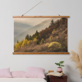 オコナルフティバレーオーバービュー |ノースカロライナ 吊り下げ型タペストリー (寝室)