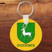 オコナーファミリーシールドキーチェーン キーホルダー (正面)