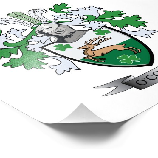 オコネルの紋章 フォトプリント            (角)