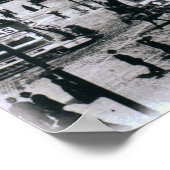 オコネル橋とダブリンのリフィー ポスター (角)