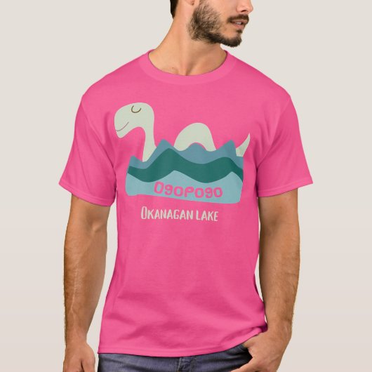 オゴポゴザオカナガン湖の怪物 Tシャツ (正面)