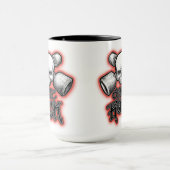 オゴールドスクールスケートボーダー – SKATE ROCK マグカップ (中央)