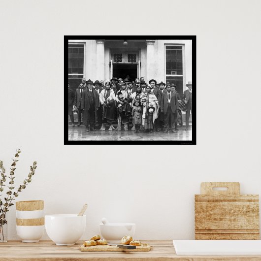 オサゲインディアングループホワイトハウス1919 ポスター (キッチン)