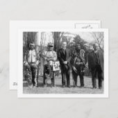 オサゲインディアン, 1925 ポストカード (正面/裏面)