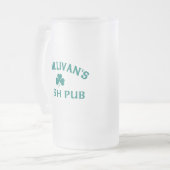 オサリヴァンアイリッシュパブ  フロストグラスビールジョッキ (正面左)