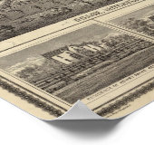 オサージブルデス、農場、住宅 ポスター (角)