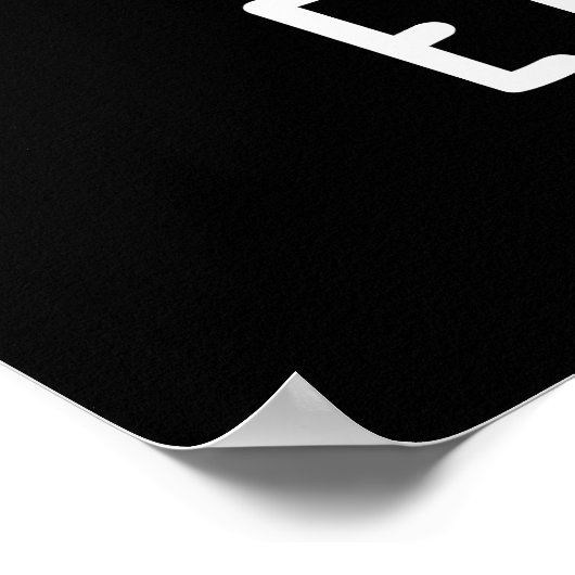 オザアイロニー目おもしろい球プンダークBG ポスター (角)