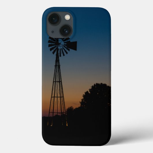 オザクルサンセットウィンドミル Case-Mate iPhoneケース (裏面)