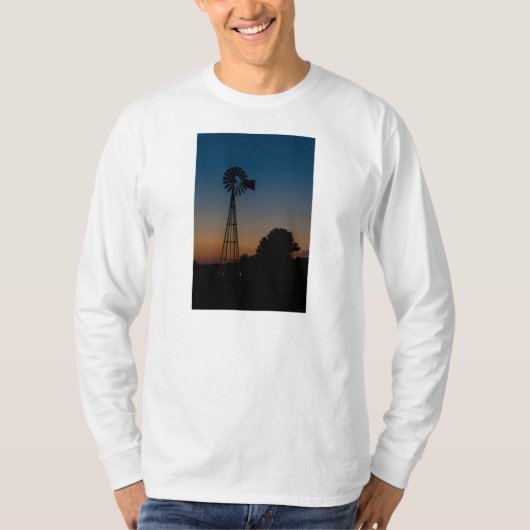 オザクルサンセットウィンドミル Tシャツ (正面)