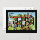 オザークからの挨拶 ポストカード (正面/裏面)