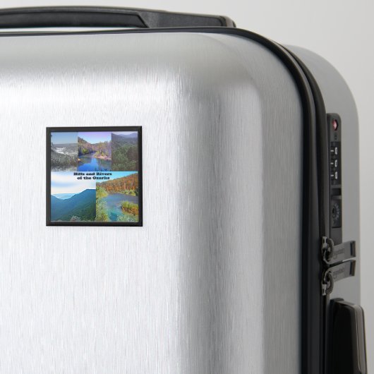 オザークの丘と川 マグネット (インサイチュ (スーツケース))