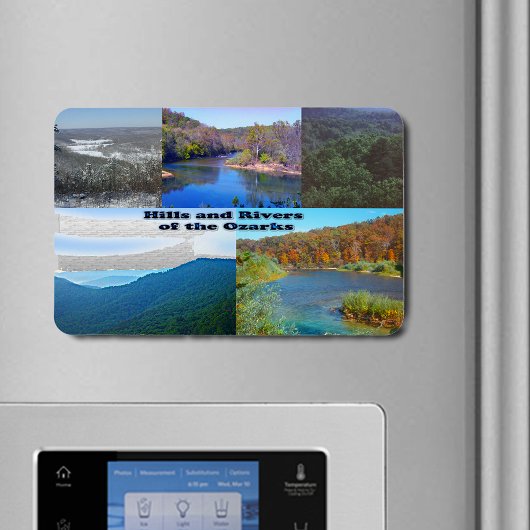 オザークの丘と川 マグネット