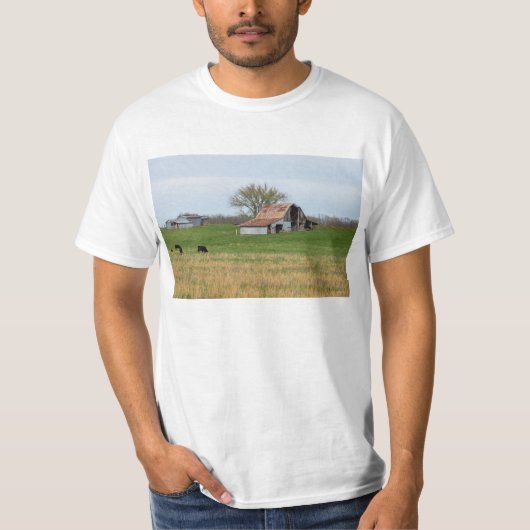 オザークの古い農場 Tシャツ (正面)