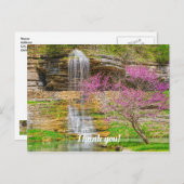 オザークの滝 春のブラフ ポストカード (正面/裏面)