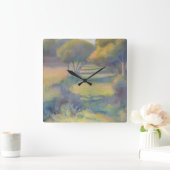 オザークカラフルトレイル壁時計 スクエア壁時計 (ホーム)