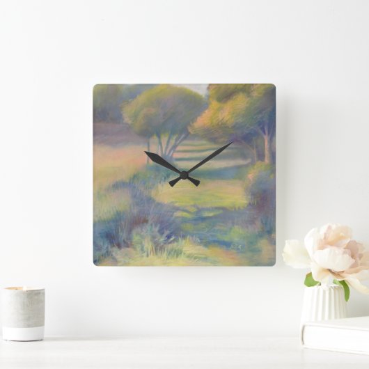 オザークカラフルトレイル壁時計 スクエア壁時計 (ホーム)