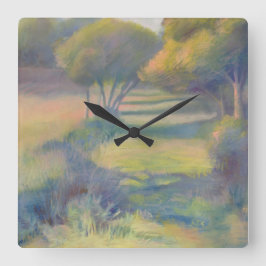 オザークカラフルトレイル壁時計 スクエア壁時計