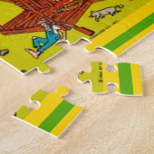 オザークスのご挨拶 11x14 ジグソーパズル (側面)