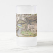 オザークスウォーターフォールアンダーブリッジ フロストグラスビールジョッキ (中央)