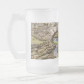 オザークスウォーターフォールアンダーブリッジ フロストグラスビールジョッキ (左)