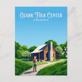 オザークフォークセンター州立公園 USA ポストカード