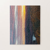 オザークマウンテンズオータムサンセットジグソーパズル ジグソーパズル (縦)