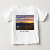 オザークマウンテンズオータムサンセットベビーTシャツ ベビーTシャツ (正面)