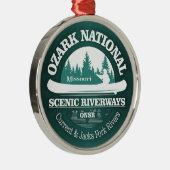 オザーク国家風光明媚な水路(CT) メタルオーナメント (右)