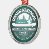 オザーク国家風光明媚な水路(CT) メタルオーナメント (左)