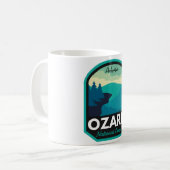 オザーク国立森林アーカンソー コーヒーマグカップ (正面左)