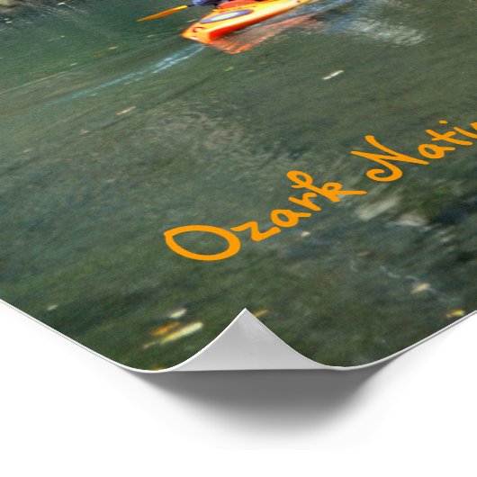 オザーク国立風景川路 ポスター (角)