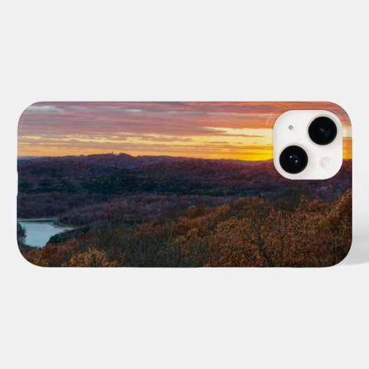 オザーク山地オータムサンセット Case-Mate iPhoneケース (裏面 (横))