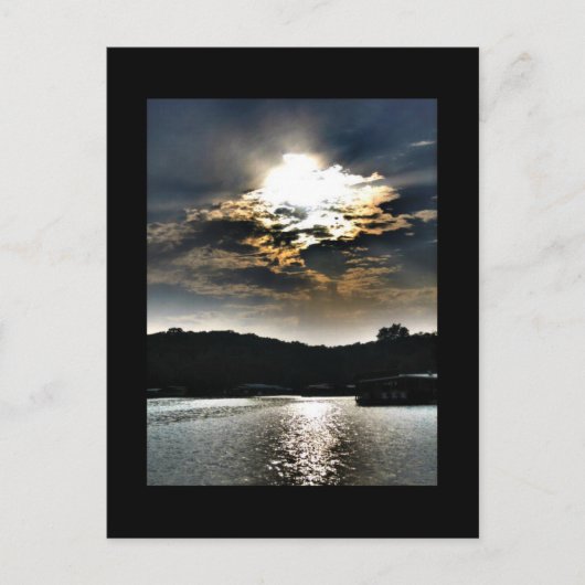 オザーク湖のはがき ポストカード (正面)