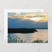 オザーク湖のはがき ポストカード (正面/裏面)