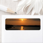 オザーク湖のラベル ラベル (インサイチュ)