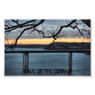 オザーク湖の写真 フォトプリント           