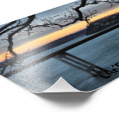 オザーク湖の写真 フォトプリント            (角)