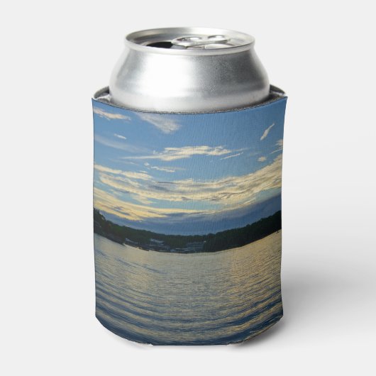 オザーク湖の青い夕焼け 缶クーラー (缶正面)