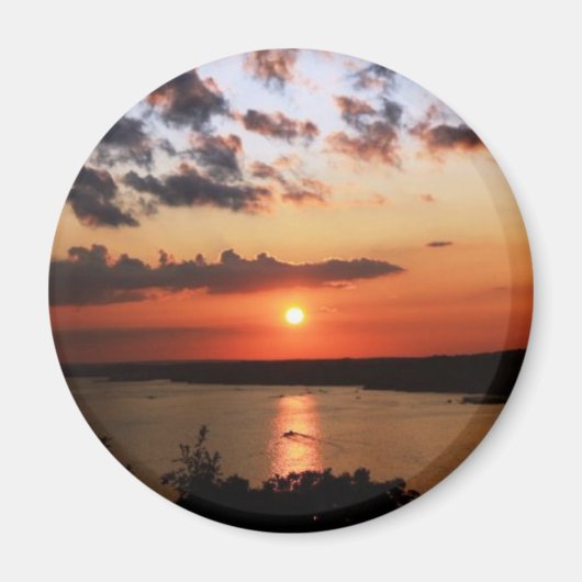 オザーク湖マグネット マグネット (正面)