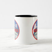 オザーク湖 ツートーンマグカップ (中央)