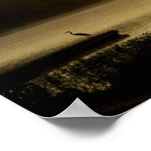 オザーク湖 ポスター (角)